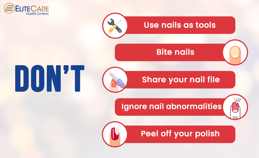 Fingernails: Do's and don'ts for healthy nails