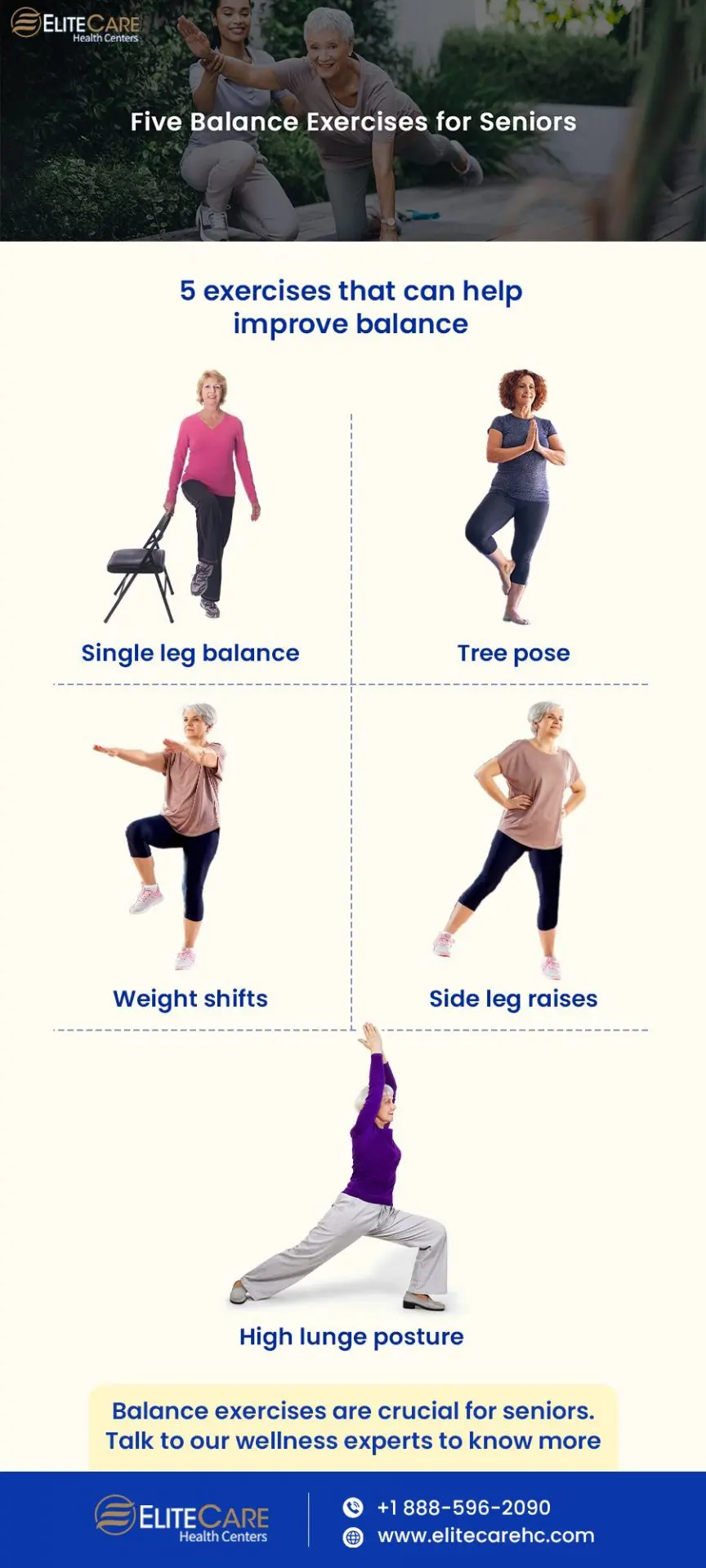 Posture Exercises for Seniors: Improving The Health of Older Clients