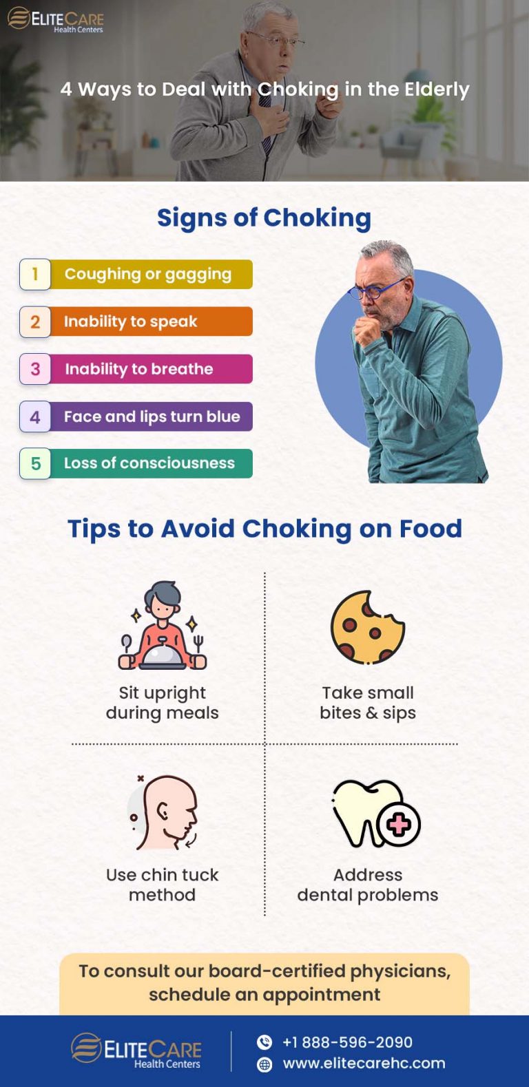 What Is Choking? 4 Ways to Deal with Choking | EliteCare HC